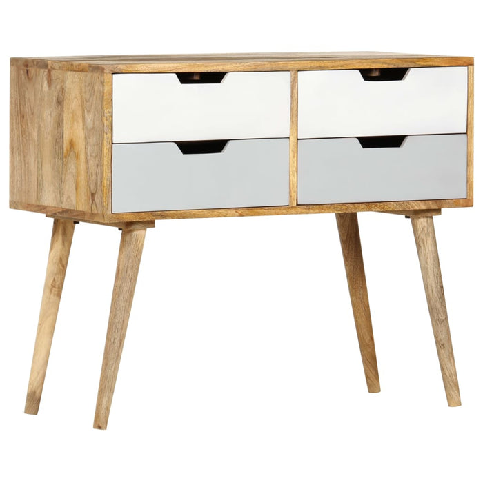 Credenza 85x40x71 cm in Legno Massello di Mango cod mxl 23796