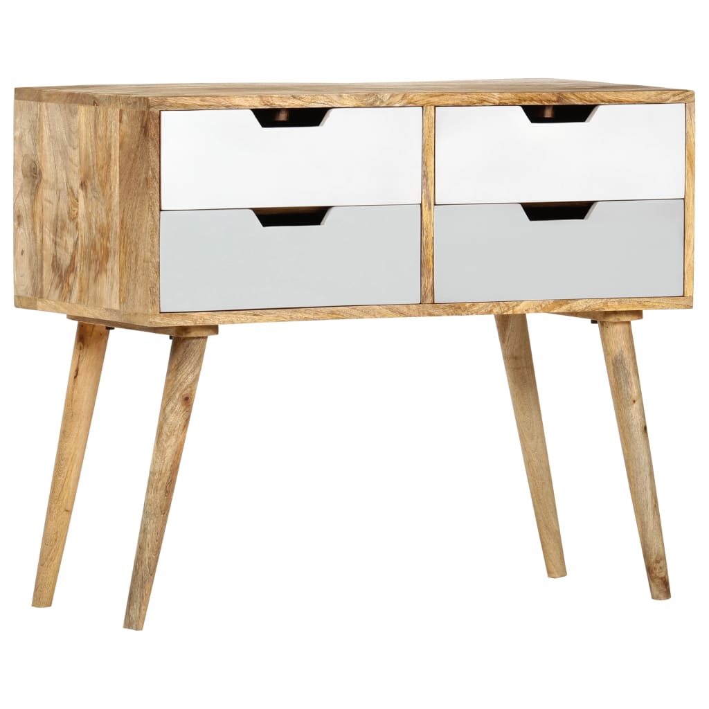 Credenza 85x40x71 cm in Legno Massello di Mango cod mxl 23796