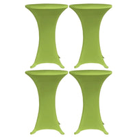 Copritavoli Elastici 4 pz 70 cm Verde 279088