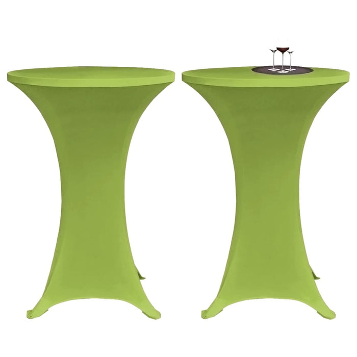 Copritavoli Elastici 4 pz 70 cm Verde cod mxl 52318