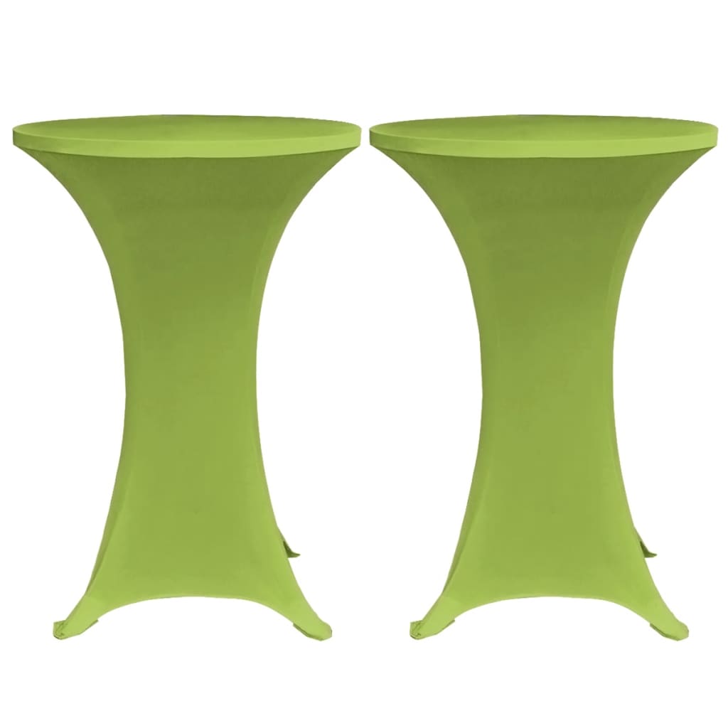 Copritavoli Elastici 4 pz 70 cm Verde cod mxl 52318