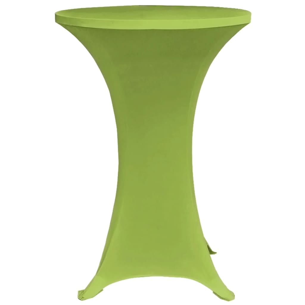 Copritavoli Elastici 4 pz 70 cm Verde 279088