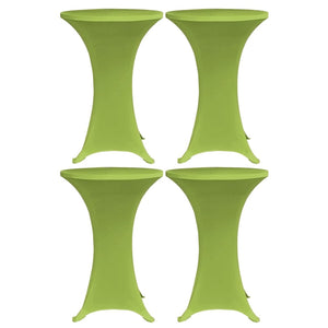 Copritavoli Elastici 4 pz 80 cm Verde 279089