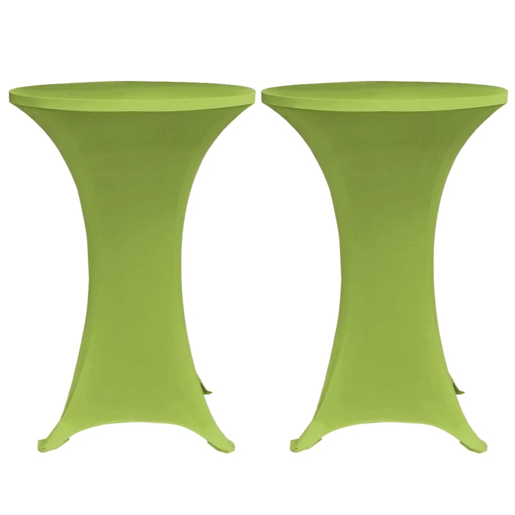 Copritavoli Elastici 4 pz 80 cm Verde cod mxl 50266