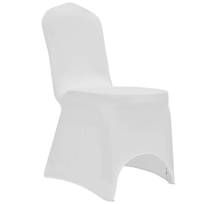 Coprisedie in Tessuto Elasticizzato Bianco 12 pz cod mxl 51383