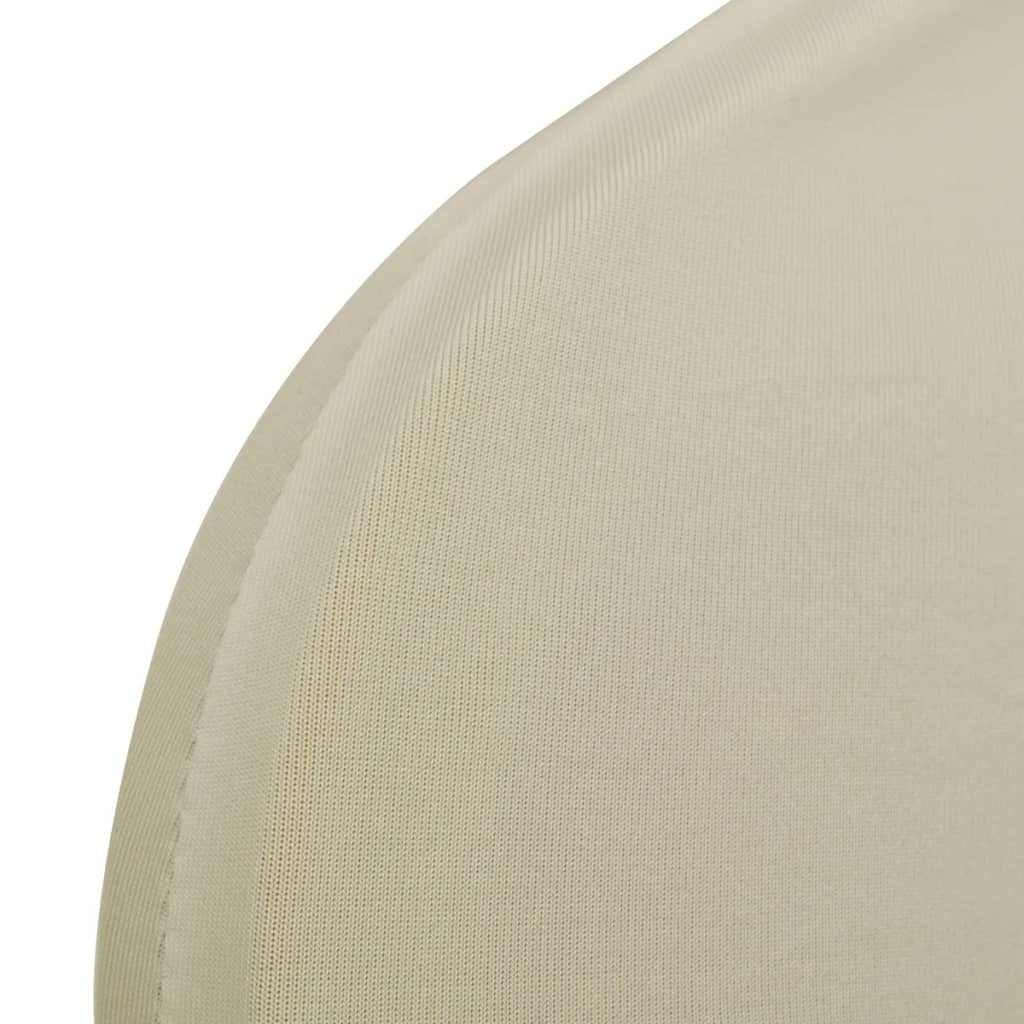 Coprisedia in Tessuto Elasticizzato Crema 12 pz 279092