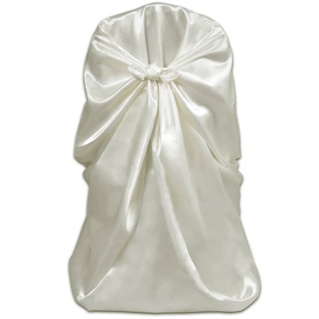 Coprisedie per Feste di Matrimonio 12 pz Crema cod mxl 40647