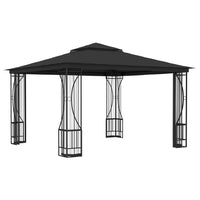 Gazebo con Rete 300x300x265 cm Antracite cod mxl 66062