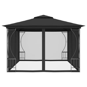 Gazebo con Rete 300x400x265 cm Antracite cod mxl 66273