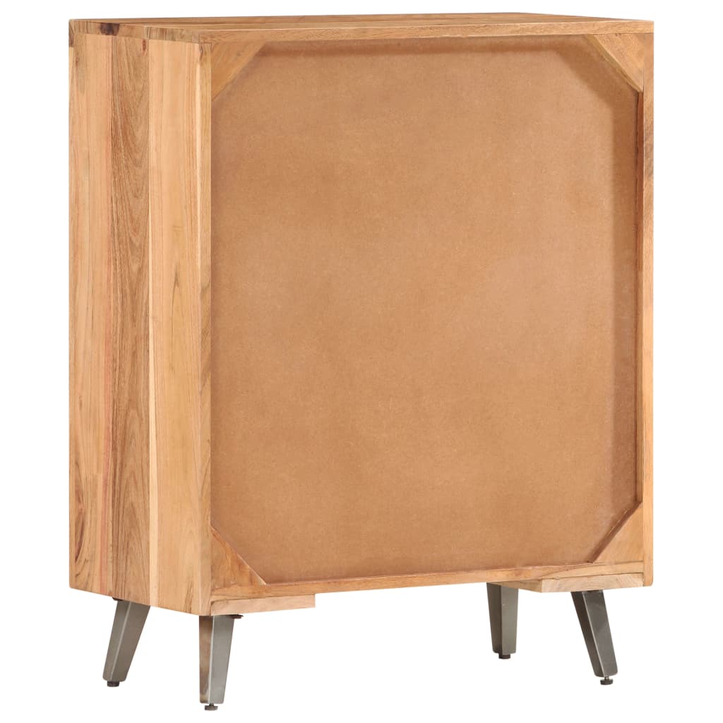 Credenza 60x30x75 cm in Legno Massello di Acacia 286545