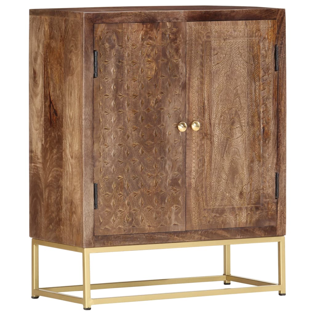 Credenza 60x30x75 cm in Legno Massello di Mango 286553