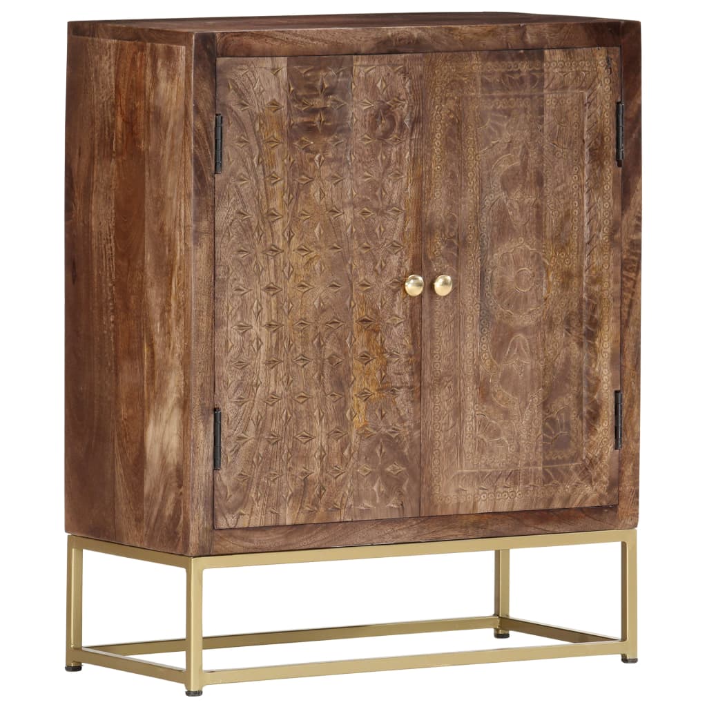 Credenza 60x30x75 cm in Legno Massello di Mango 286553