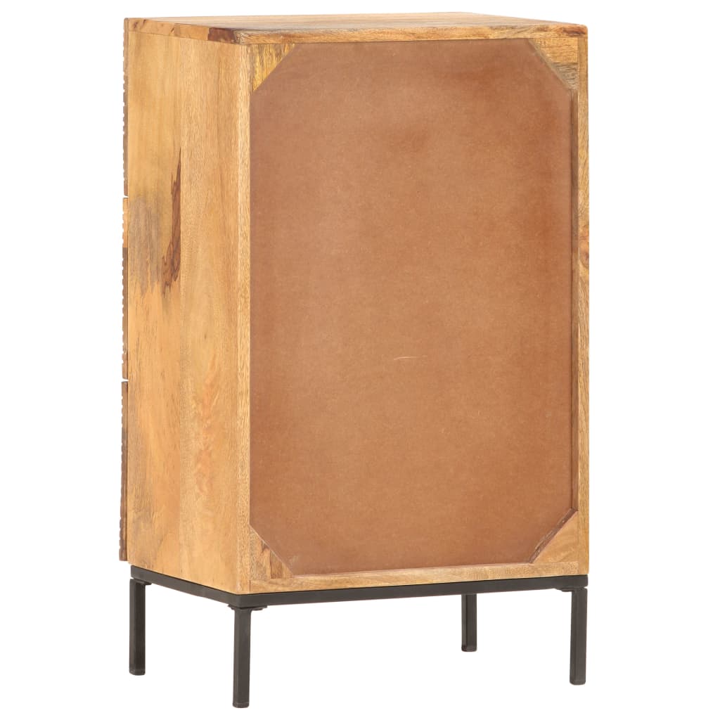 Credenza 45x30x75 cm in Legno Massello di Mango