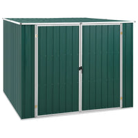 Capanno da Giardino Verde 195x198x159 cm in Acciaio Zincato cod mxl 65886