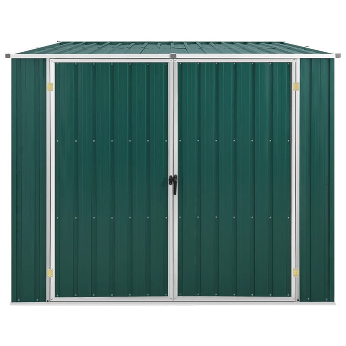 Capanno da Giardino Verde 195x198x159 cm in Acciaio Zincato cod mxl 65886