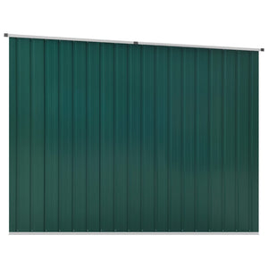 Capanno da Giardino Verde 195x198x159 cm in Acciaio Zincato cod mxl 65886