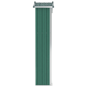 Capanno da Giardino Verde 107,5x46x183 cm in Acciaio Zincato cod mxl 65828