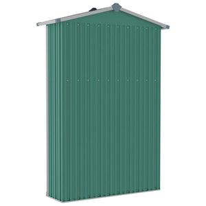 Capanno da Giardino Verde 107,5x46x183 cm in Acciaio Zincato cod mxl 65828