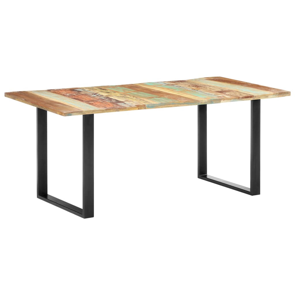 Tavolo da Pranzo 180x90x76 cm in Legno Massello di Recupero cod mxl 26229