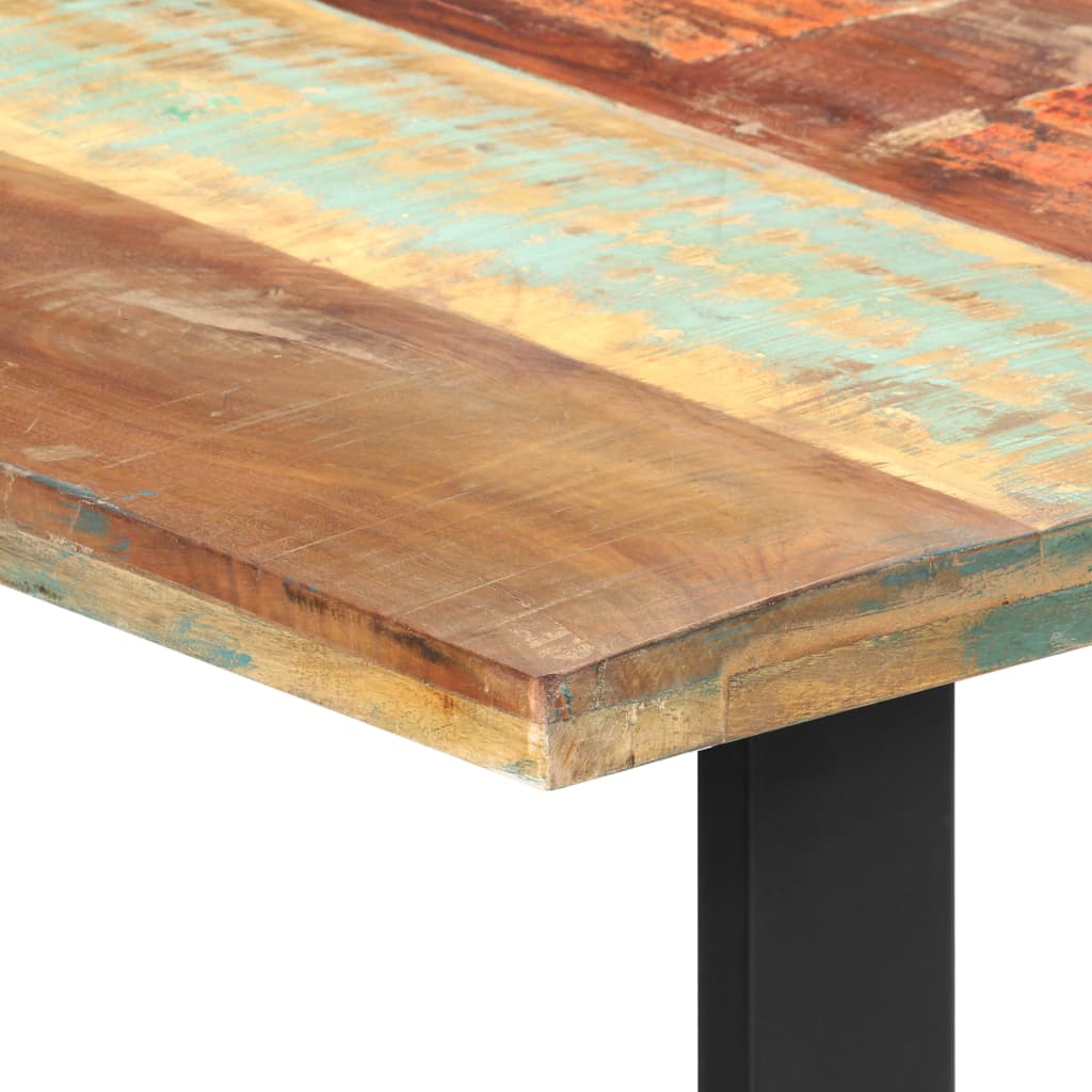 Tavolo da Pranzo 180x90x76 cm in Legno Massello di Recupero cod mxl 26229