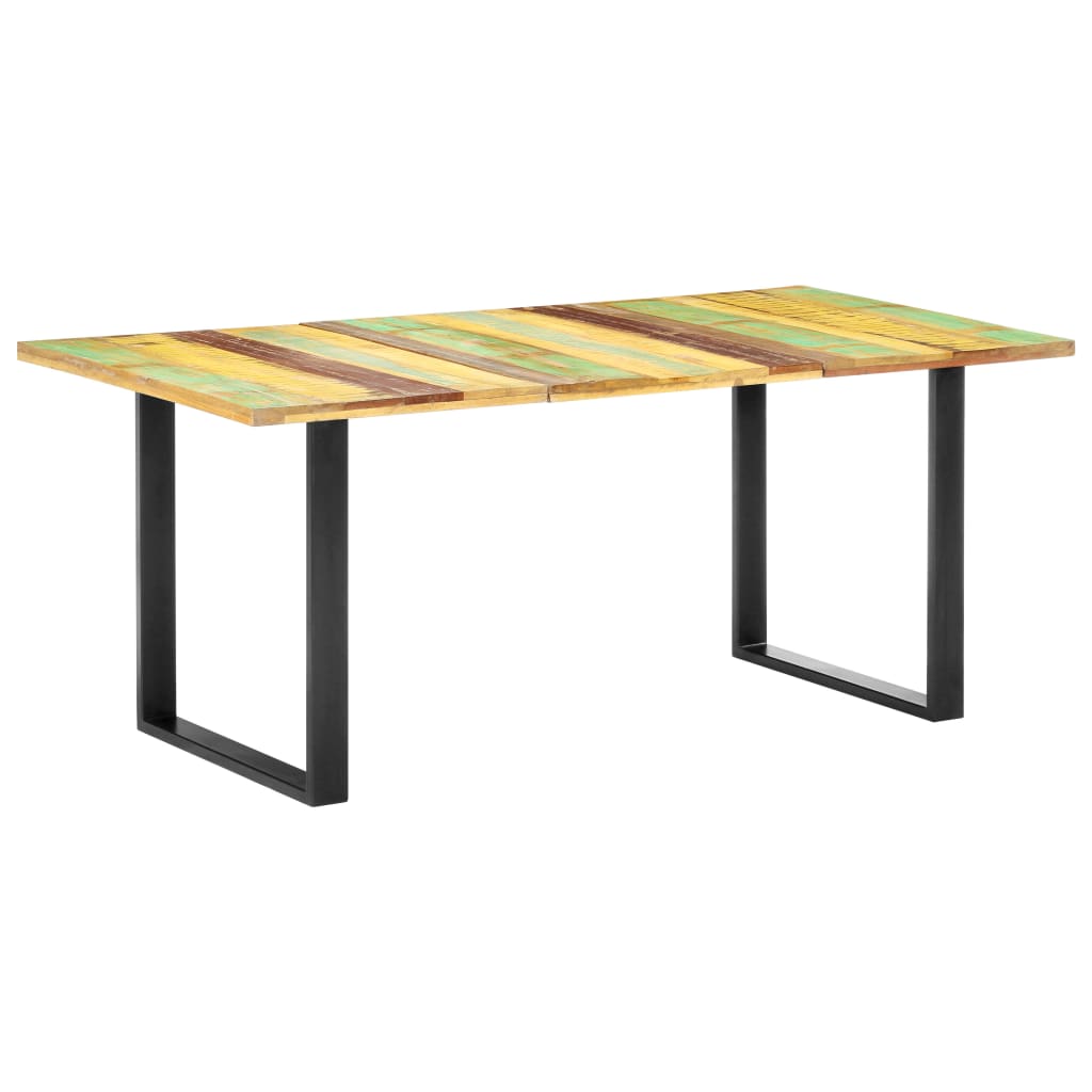 Tavolo da Pranzo 180x90x76 cm in Legno Massello di Recupero cod mxl 26229