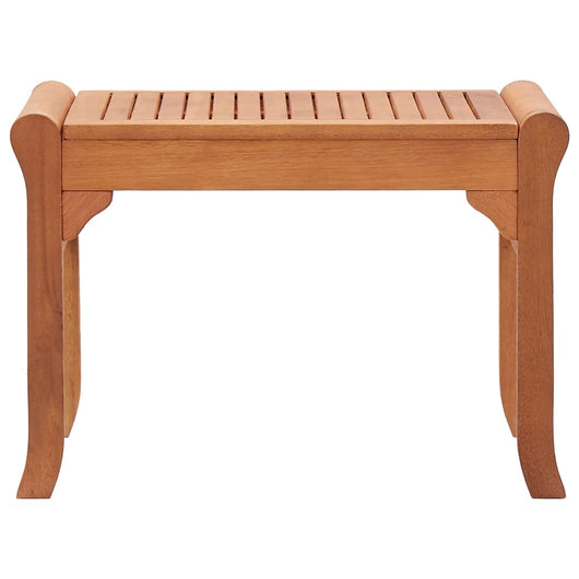 Panchina da Giardino 64 cm in Legno Massello Eucalipto