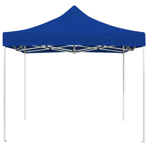 Gazebo Professionale Pieghevole Alluminio 2x2m Blu 48926