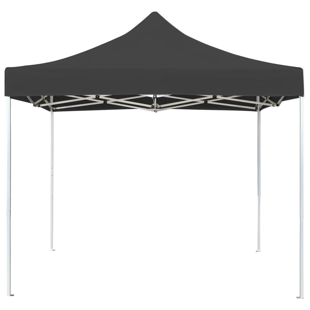 Gazebo Professionale Pieghevole Alluminio 2x2 m Antracitecod mxl 83035