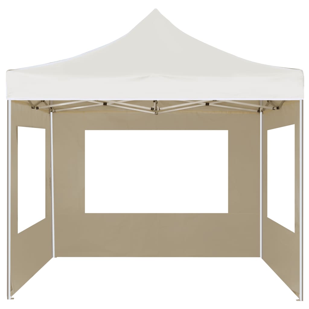 Gazebo Professionale Pieghevole Alluminio con Pareti 2x2m Cremacod mxl 94961