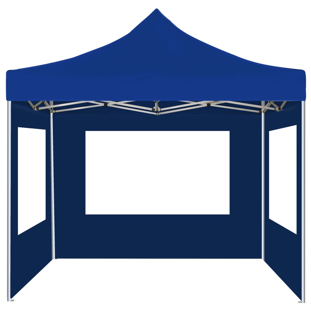 Gazebo Professionale Pieghevole Alluminio con Pareti 2x2m Blucod mxl 70934