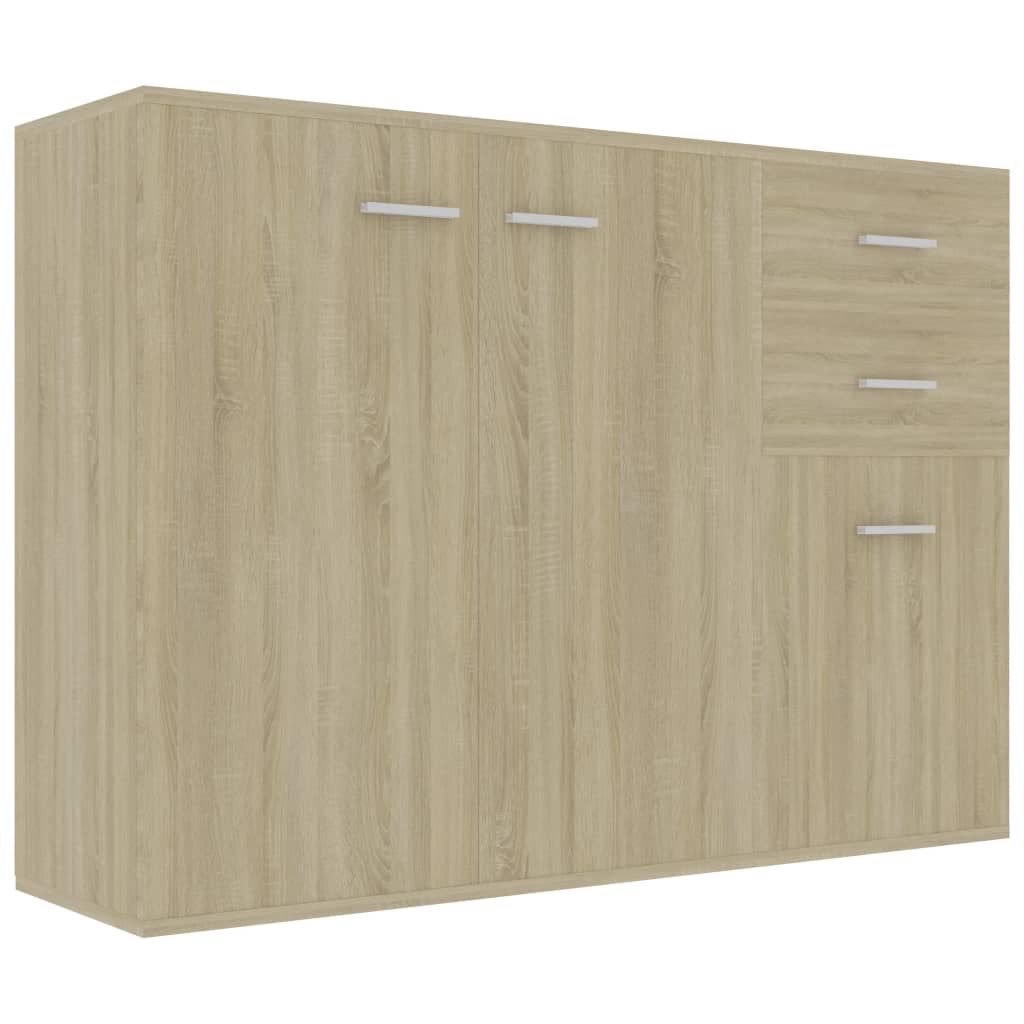 Credenza Rovere Sonoma 105x30x75 cm in Legno Multistrato 800696