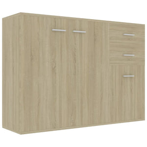 Credenza Rovere Sonoma 105x30x75 cm in Legno Multistrato 800696