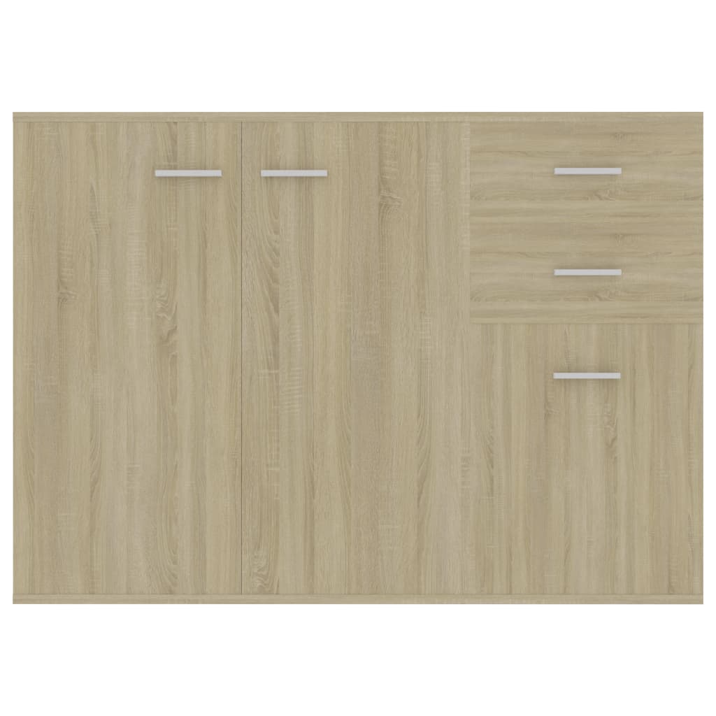 Credenza Rovere Sonoma 105x30x75 cm in Legno Multistrato 800696