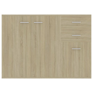 Credenza Rovere Sonoma 105x30x75 cm in Legno Multistrato 800696