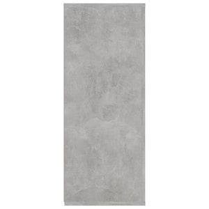 Credenza Grigio Cemento 105x30x75 cm in Truciolato cod mxl 64501