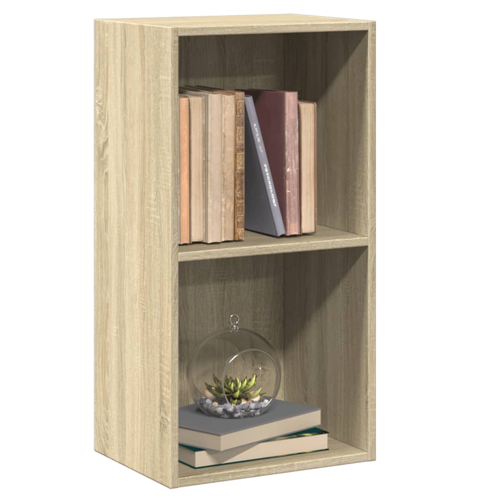 Libreria 5 Ripiani Rovere Sonoma 40x30x76,5cm Legno Multistrato 800930