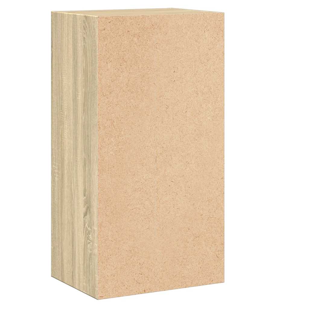 Libreria 5 Ripiani Rovere Sonoma 40x30x76,5cm Legno Multistrato 800930