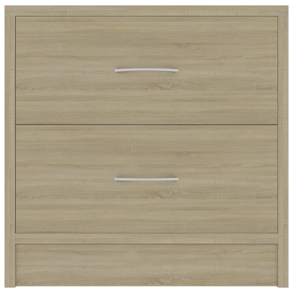 Comodino Rovere Sonoma 40x30x40 cm in Truciolato cod mxl 39900