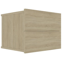 Comodino Rovere Sonoma 40x30x30 cm in Truciolato cod mxl 30984