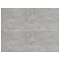 Comodini Grigio Cemento 2 pz 40x30x30 cm in Truciolato cod mxl 50478