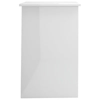 Scrivania Bianco Lucido 100x50x76 cm in Truciolato cod mxl 67235