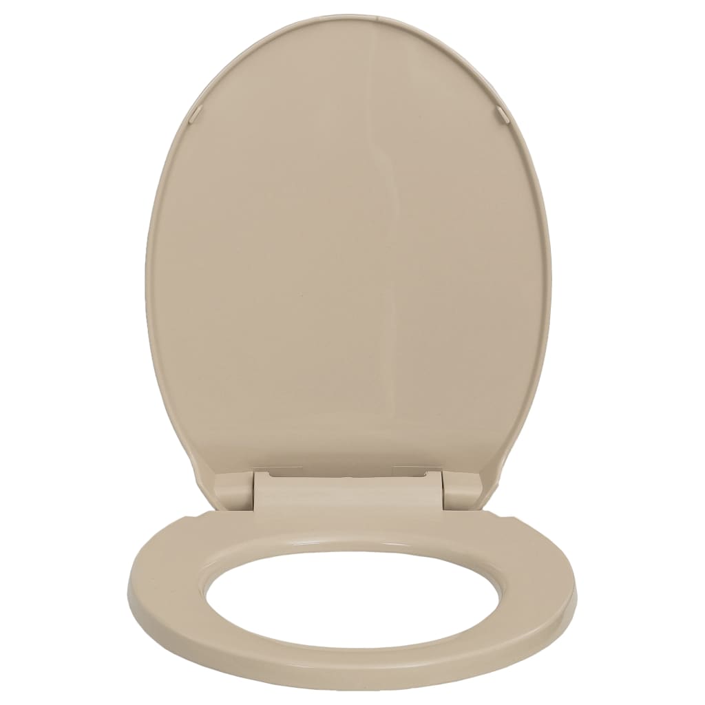 Tavoletta WC a Chiusura Ammortizzata Beige Ovale cod mxl 46227