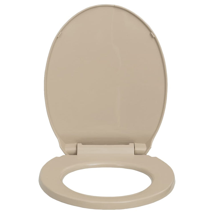 Tavoletta WC a Chiusura Ammortizzata Beige Ovale cod mxl 46227