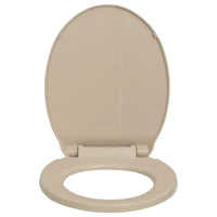 Tavoletta WC a Chiusura Ammortizzata Beige Ovale 145820