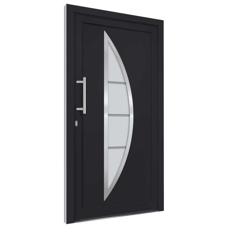 Porta di Ingresso Antracite 108x208 cm cod mxl 63798