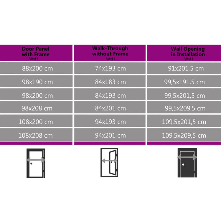 Porta di Ingresso Antracite 108x208 cm cod mxl 63798