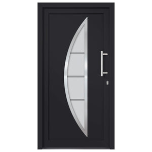 Porta di Ingresso Antracite 98x208 cm cod mxl 56250