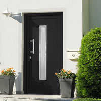 Porta di Ingresso Antracite 98x200 cm cod mxl 56242