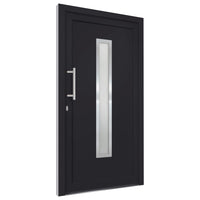 Porta di Ingresso Antracite 108x208 cm cod mxl 56261