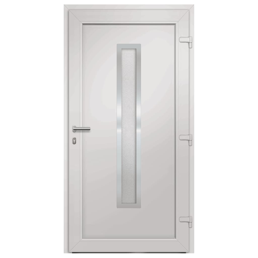 Porta di Ingresso Antracite 98x208 cm cod mxl 56259